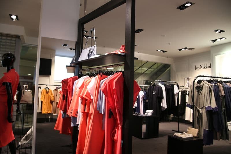 Interior of the VASTRAA flagship store on MG Road, Bengaluru